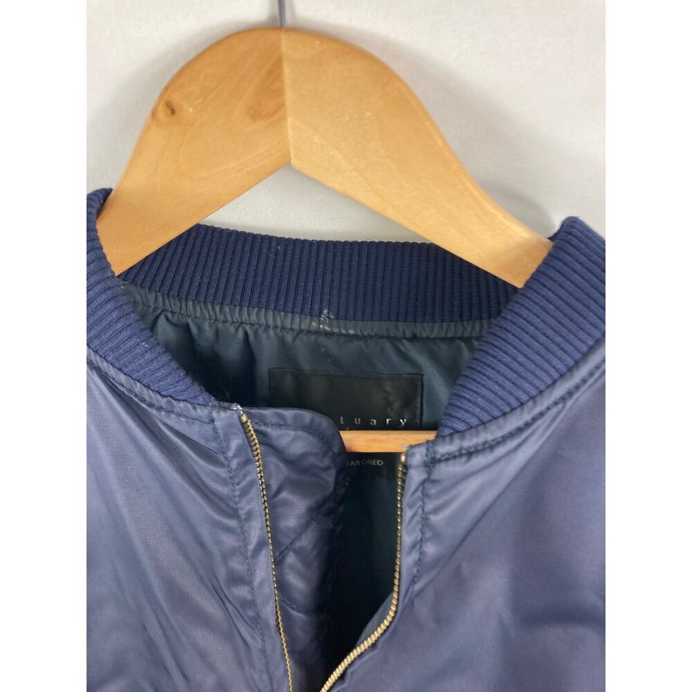 Sanctuary Weather Resistant Bomber Jacket Blue Size Small - Picture 4 of 5